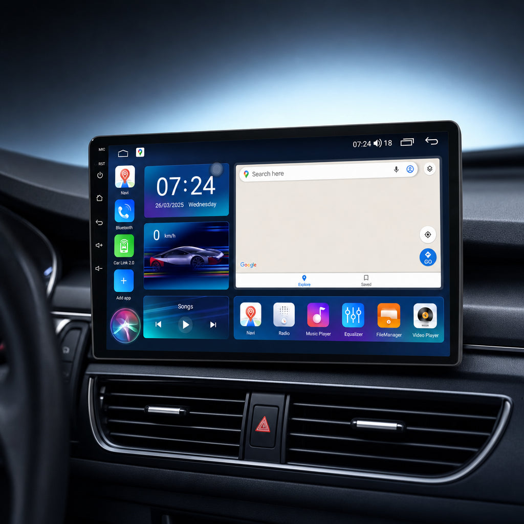 Lecteur GPS Android 9 Pouces avec CarPlay — KLYN™