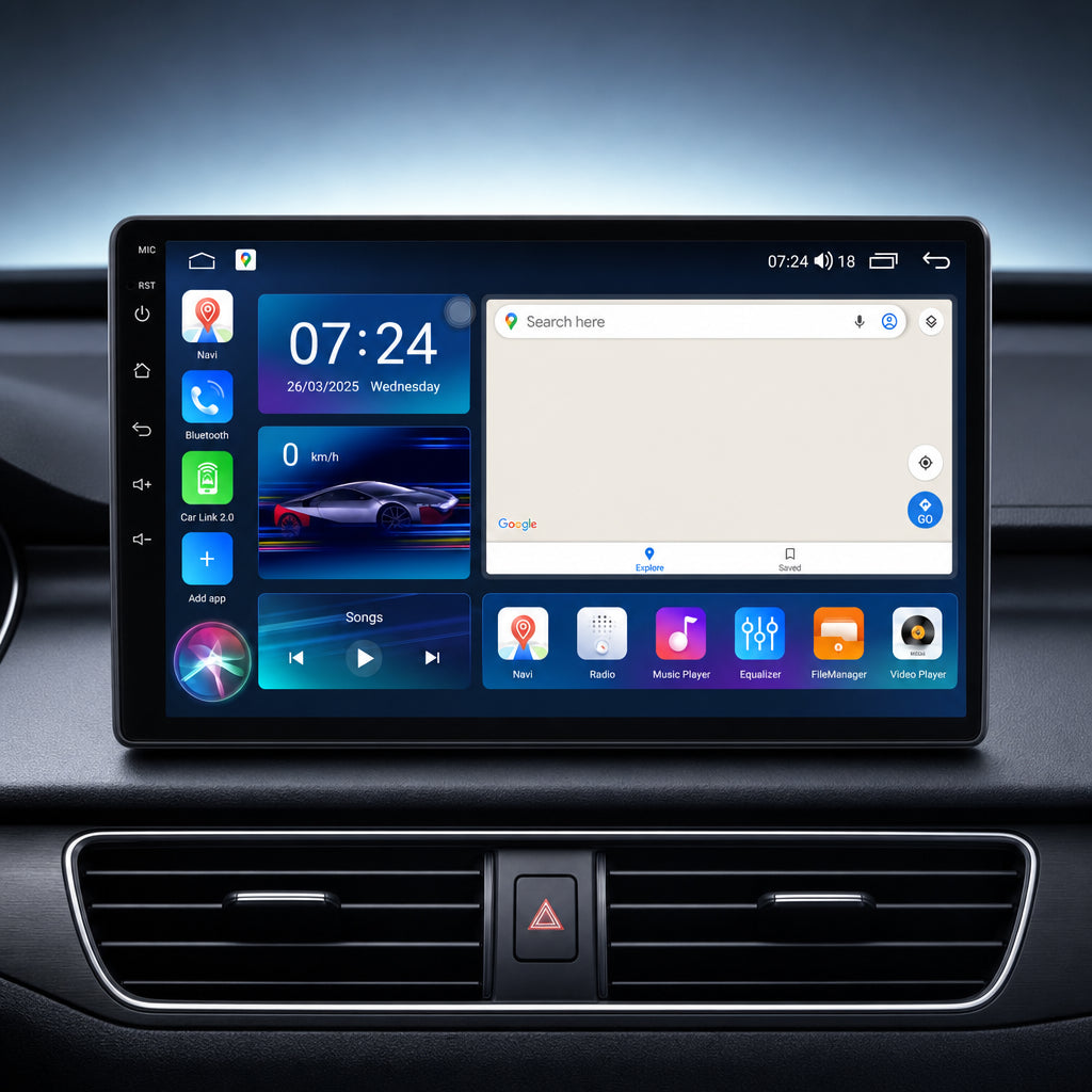 Lecteur GPS Android 9 Pouces avec CarPlay — KLYN™